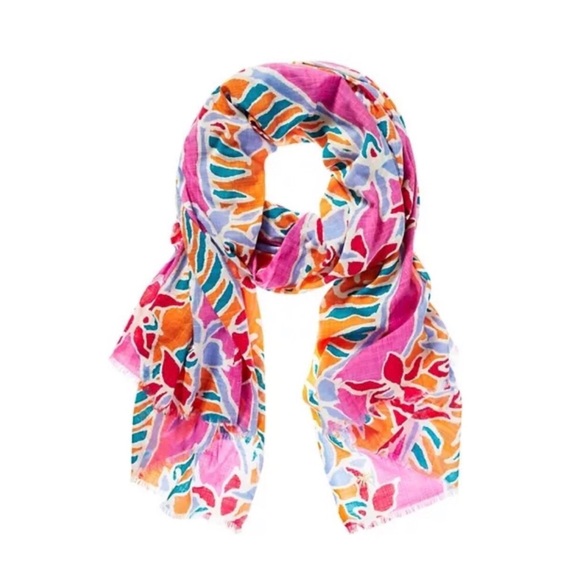 🌺SALE 🌺JUICY COUTURE WOMEN'S MALIBU BATIK SCARF - Picture 7 of 7